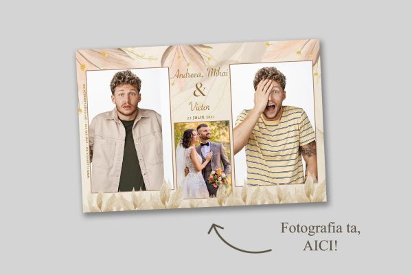 445-template-oglinda-magica-2-cadre-custom-vintage-frunze-nunta-aniversare-botez-corporate